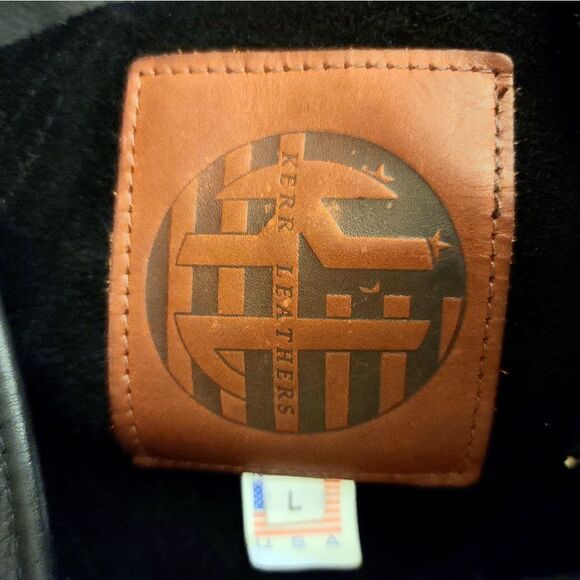 Kerr Leathers | Leather Fleece Lined Riding Chaps - Picture 3 of 6